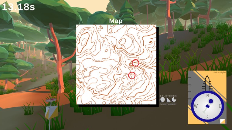 Orienteering Simulator screenshot