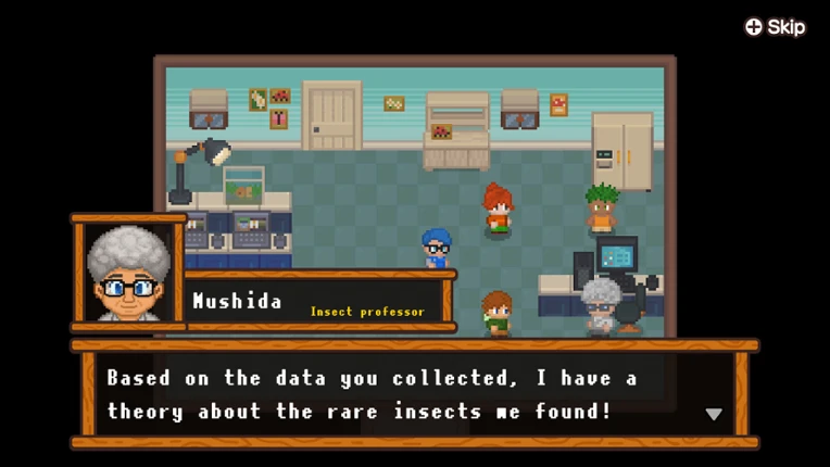 Peaceful Bug Catching Story Image