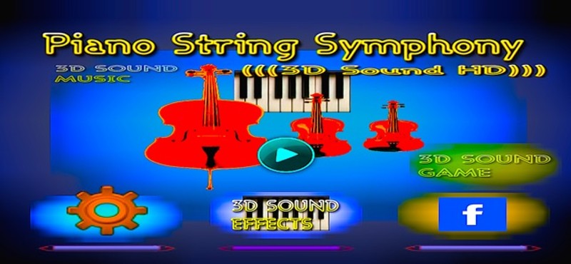 Piano String Symphony 3D Sound Image