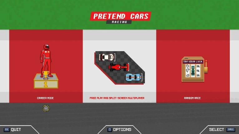 Pretend Cars Racing screenshot