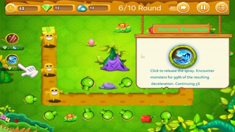 Protect Eggs Defense:Defend with Plants and Cute Monsters Combat screenshot