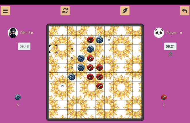 Reversi screenshot