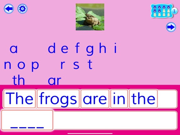 SENTENCE READING MAGIC 2 screenshot