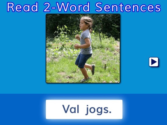 SENTENCE READING MAGIC-Reading Short Vowel CVC words screenshot