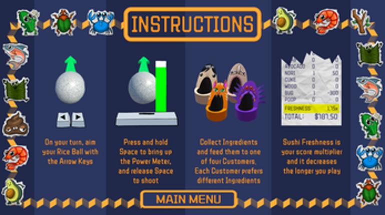 Sushi Par-Tee screenshot