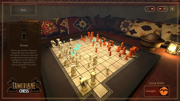 Tamerlane Chess screenshot