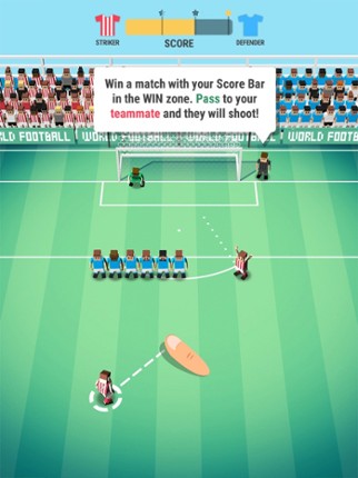 Tiny Striker: World Football screenshot