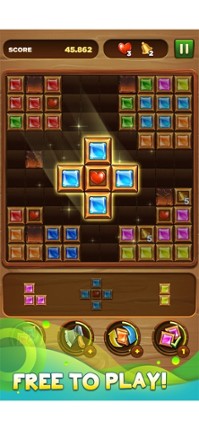 Wood block puzzle blast screenshot