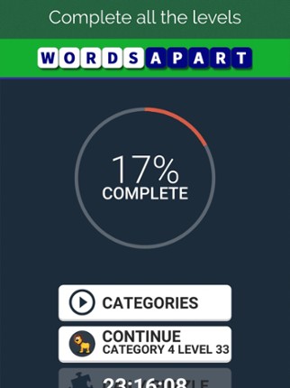 Words Apart - Word Game screenshot