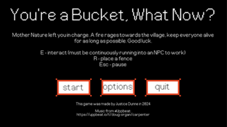 You're a Bucket. What Now? Image