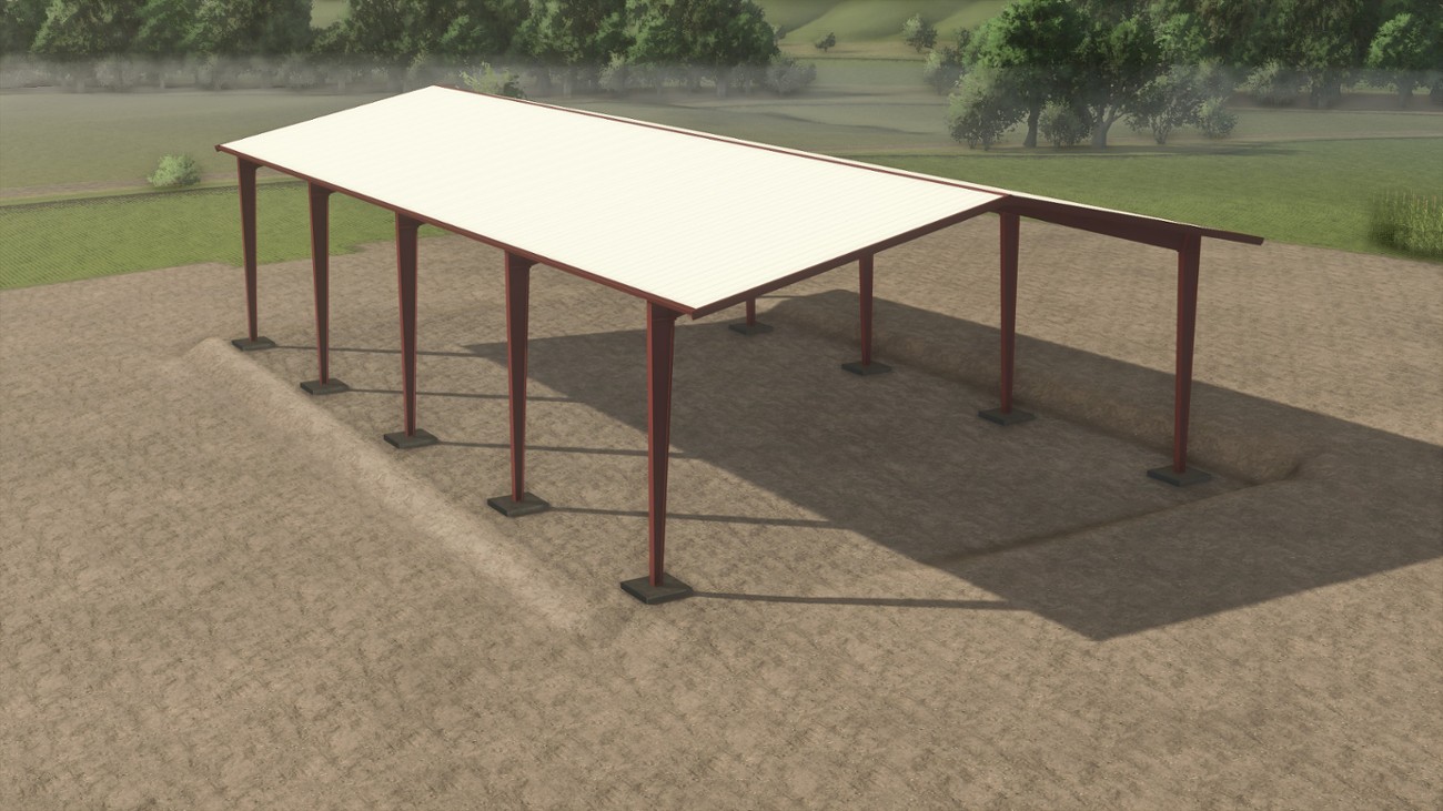 Games like 105x50 Metal Frame Hay Shed