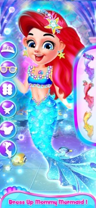 Baby Mermaid Princess Dress up screenshot
