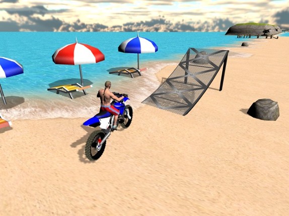 Beach Moto Bike Stunts screenshot