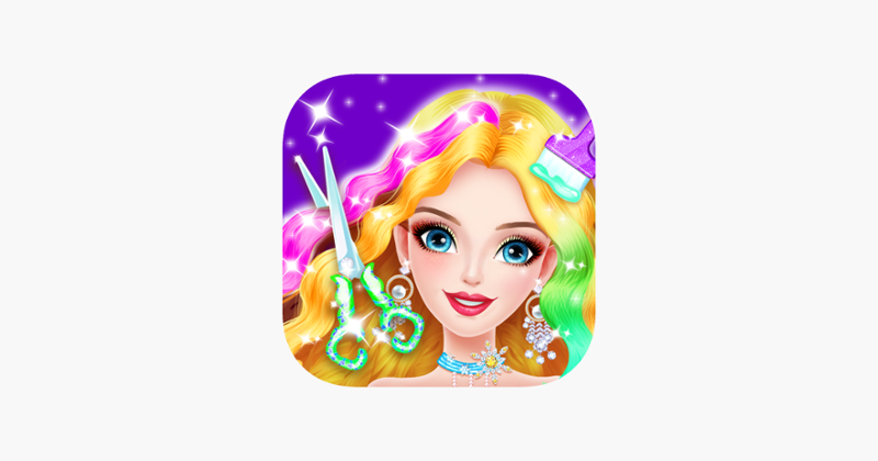 Beauty Princess Hair Styles Game Cover