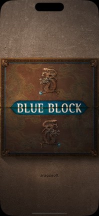 Blue Block Premium Image