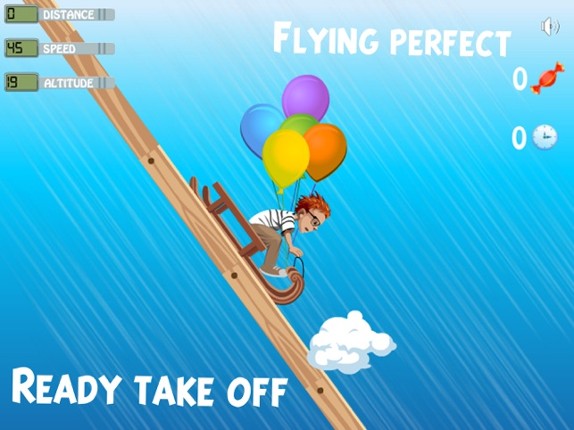 Boy Fly Away screenshot