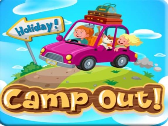 Camping Adventures: Family Road Trip Planner Game Cover