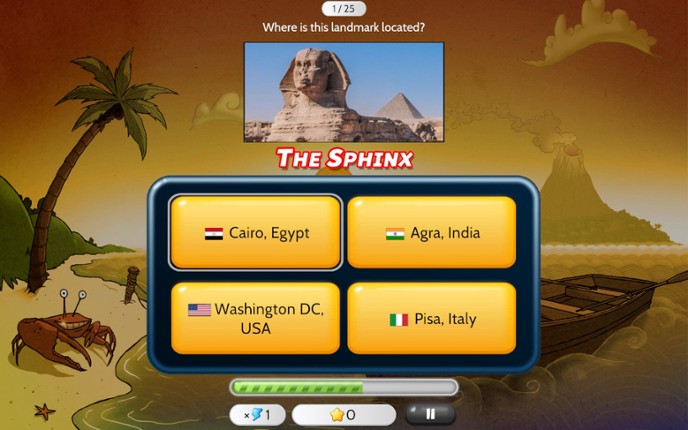 Capitals Quizzer - Country and Cities Trivia Game screenshot