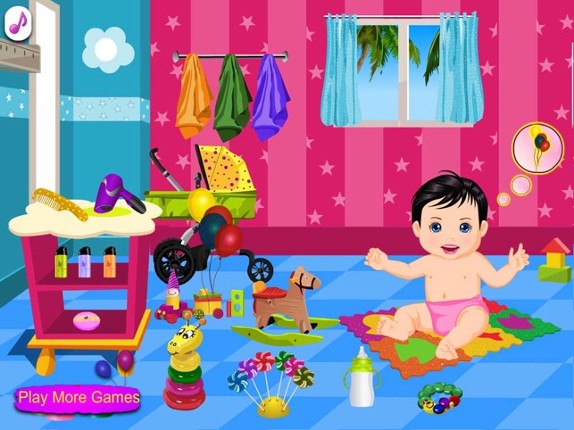 Cute Baby Bathing 2 ™ Image