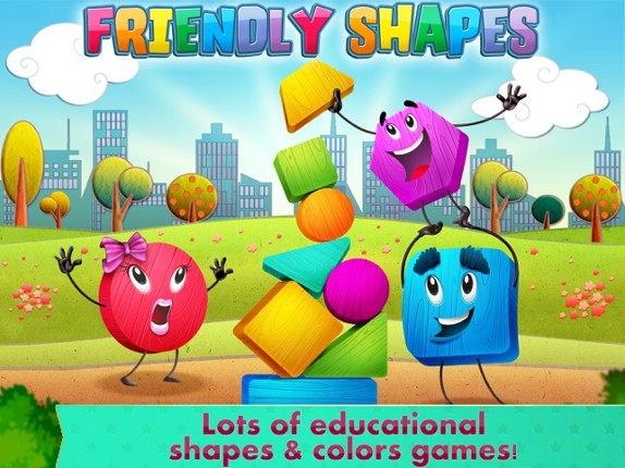 Friendly Shapes Storybook Image