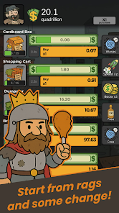 Trash Tycoon: Idle Trampire screenshot