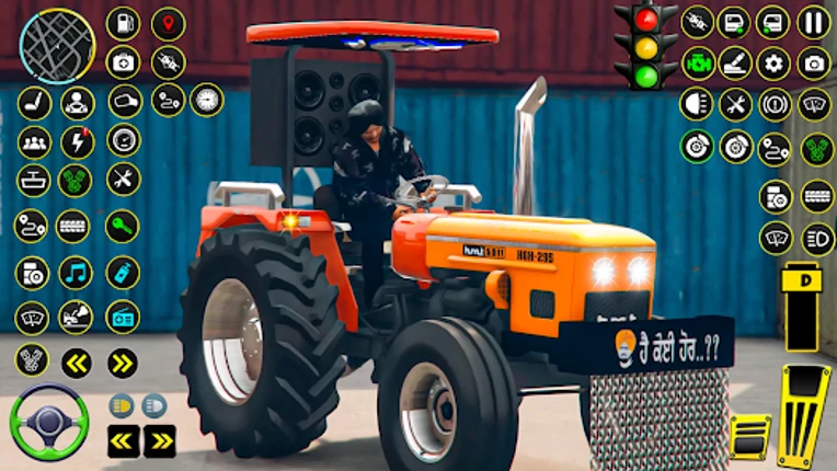 US Tractor Farming Tochan Game Image