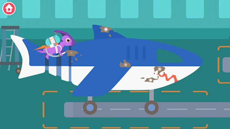 Dinosaur Airport Game for kids Image