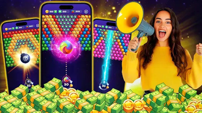 Lucky Bubble Shooter Game Image