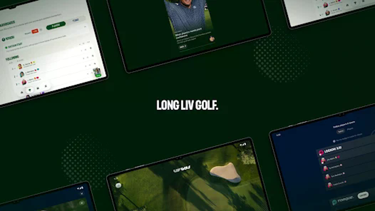 LIV Golf screenshot