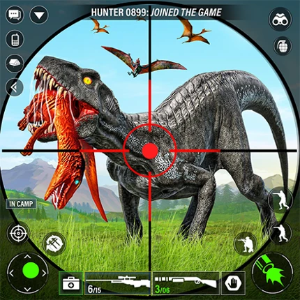 Wild Dinosaur Hunting Zoo Game Image