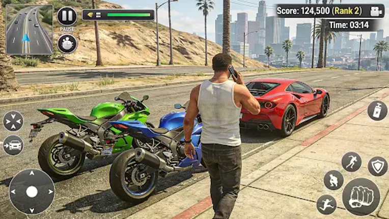 Gangster Mafia Game Grand City Image