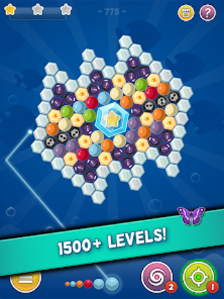 Spinning Bubble Cloud: Match-3 screenshot