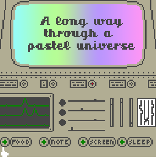 Games like A long way through a pastel universe