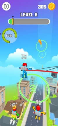 Jetpack Racing 3D : Rocket Fun screenshot
