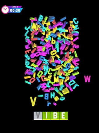 Letter Stack 3D screenshot