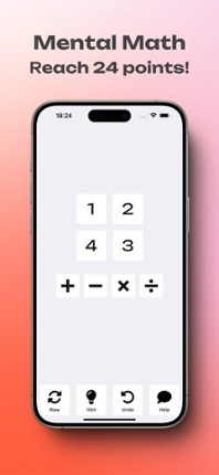 Math 24 - Mental Math screenshot