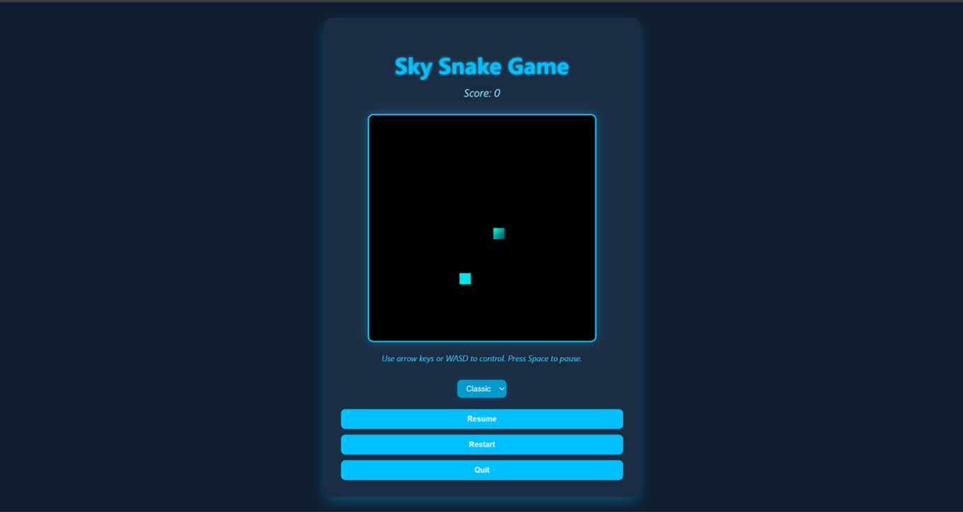 Games like Sky Snake Game | HTML, CSS, JS | ARCADE GAME
