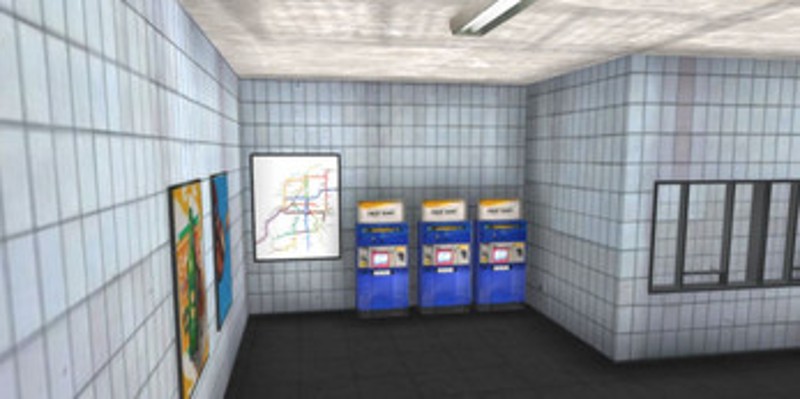 Subway metro 3D Model design Image