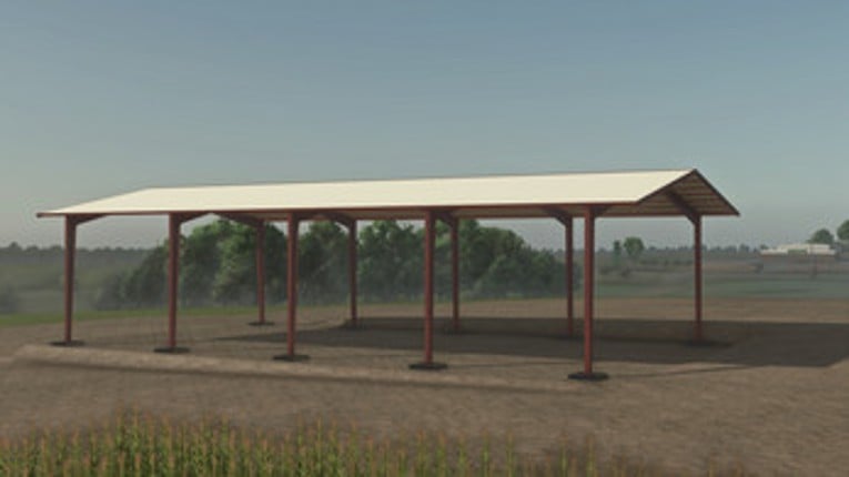 105x50 Metal Frame Hay Shed screenshot