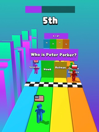 ABC Run - Trivia Racing Fun screenshot