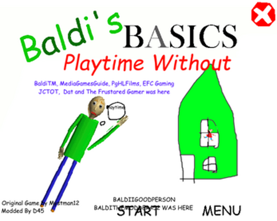 Baldi's Basics Playtime Without screenshot