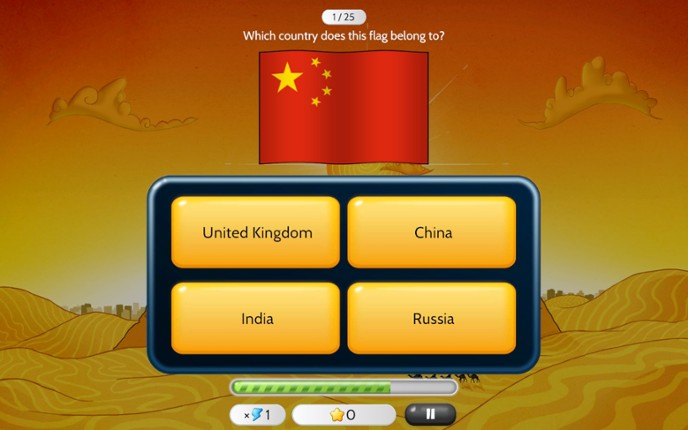 Capitals Quizzer - Country and Cities Trivia Game screenshot