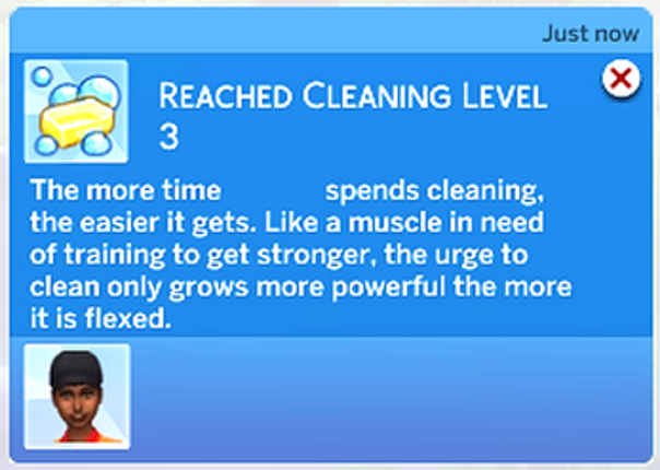 Cleaning Skill screenshot