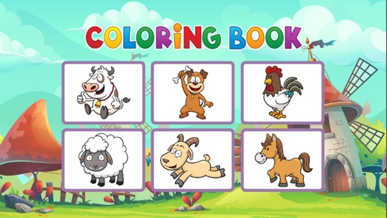 Farm Coloring Book - Animals Painting Game for Kid screenshot