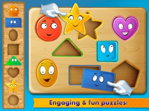 Friendly Shapes Storybook screenshot