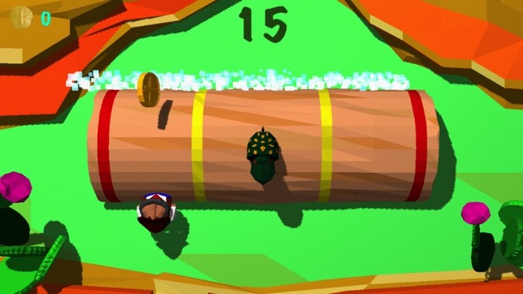 Froggy Log - Endless Arcade Log Rolling Simulator and Lumberjack Game Stay Dry and Dont Fall In The Water! screenshot