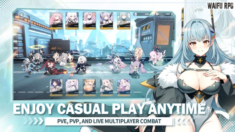 Goddess of Fate: Waifu RPG screenshot