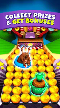 Candy Donuts Coin Party Dozer screenshot
