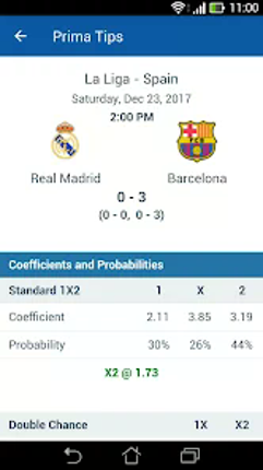 Football Predictions PrimaTips screenshot