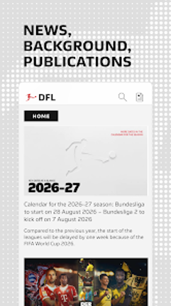 DFL App screenshot